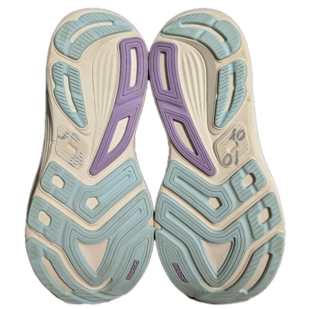 Brooks Revel 8 Women's Running Shoes White Lavender Blue Size 8.5 Sneakers - Picture 5 of 8